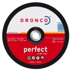 Disque à ébarber l'acier 115 x 6 x 22,23 mm - DRONCO - 3116040100