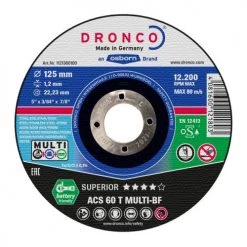 Disque à tronçonner Dronco ACS 46 / ACS 60 T Multi