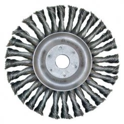 Brosse ronde à fils en acier tressés Dronco RBZ