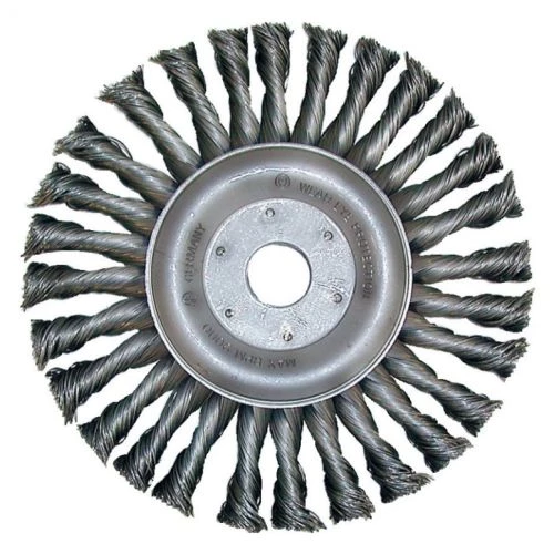 Brosse ronde à fils en acier tressés Dronco RBZ 1 Brosse ronde à fils en acier tressés Dronco RBZ