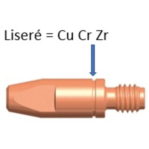 Tubes contact Abicor Binzel pour torches MB Binzel 2 Tubes contact Abicor Binzel pour torches MB Binzel – Image 2