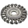 Brosse ronde Osborn avec fil acier tressé RBZ 125 mm