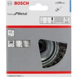 Brosse boisseau Bosch 100 mm à fils d’acier torsadés – 1608614002 6 Brosse boisseau Bosch 100 mm à fils d’acier torsadés – 1608614002 -Accessoire de soudage Soldes AFD 161027