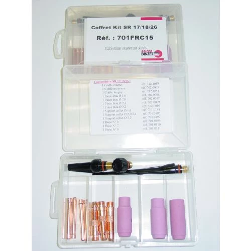 Boite de maintenance Abicor Binzel pour torches TIG SRL 1 Boite de maintenance Abicor Binzel pour torches TIG SRL