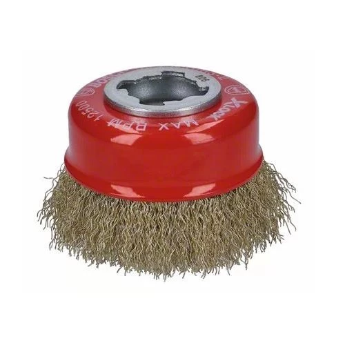 Brosses boisseaux à fils ondulés et laitonnés Bosch X-LOCK Clean for Metal 1 Brosses boisseaux à fils ondulés et laitonnés Bosch X-LOCK Clean for Metal